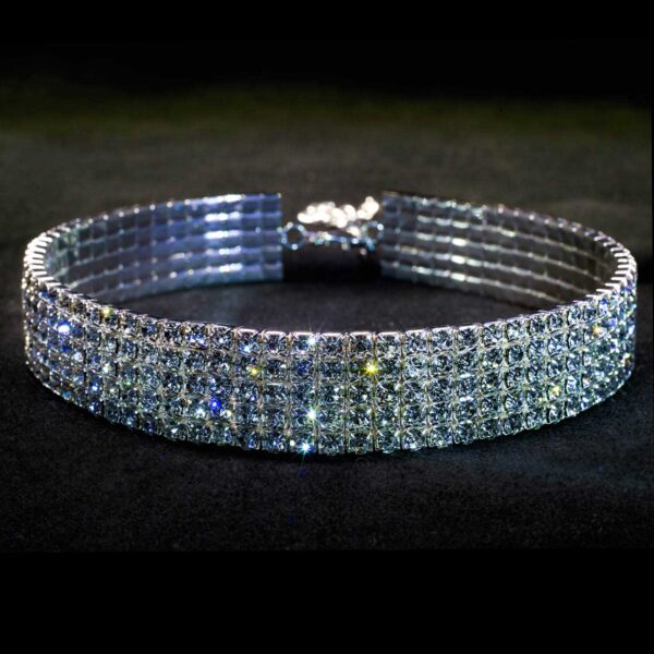 5 row crystal choker