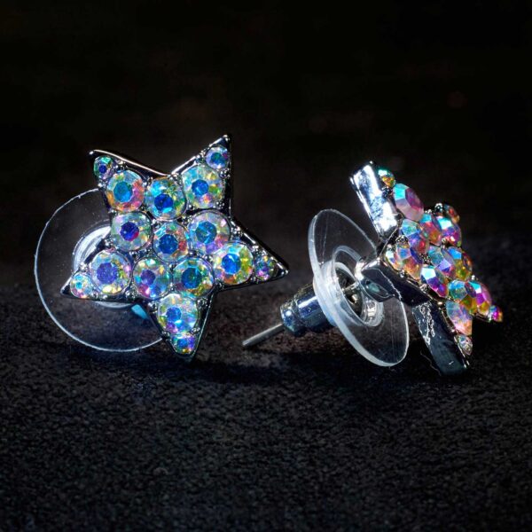 AB star earrings