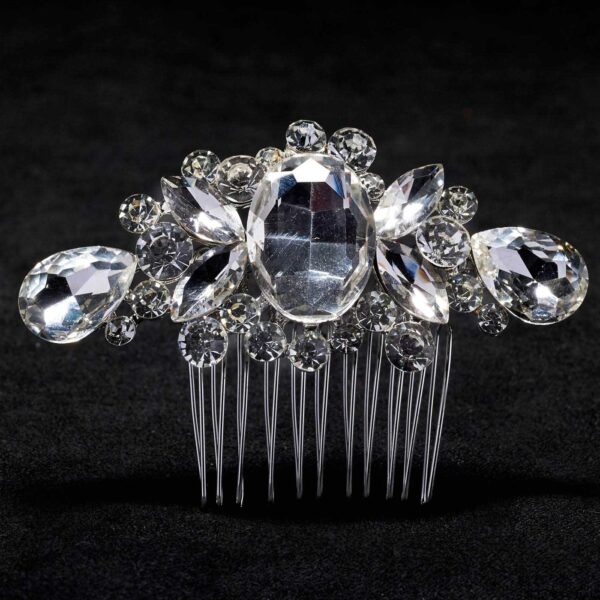 crystal chunky hair comb