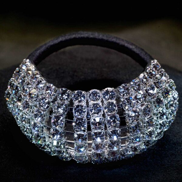 crystal ponytail wrap