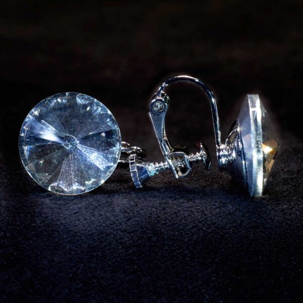crystal stud earrings