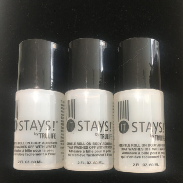 “It stays” Body Adhesive