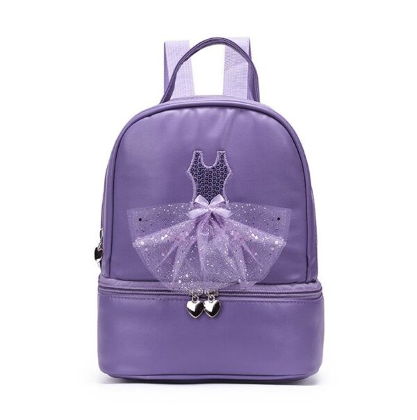 Dance Backpack Tutu Design - Pink/Purple - Image 2