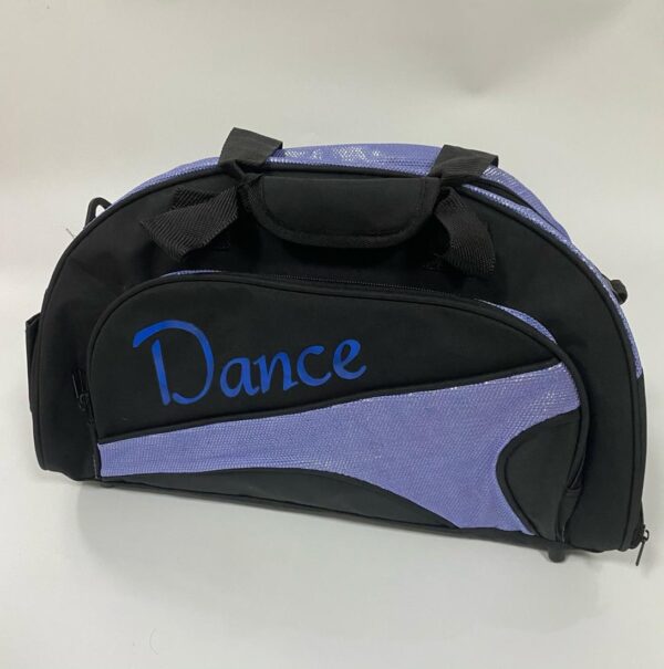 Dance Duffel Bag - Polyester & Sequins - Blue