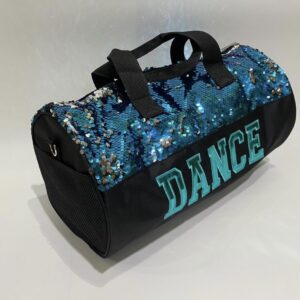 Dance Duffel Bag - Blue Sequin