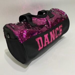 Dance Duffel Bag - Fushia Sequin
